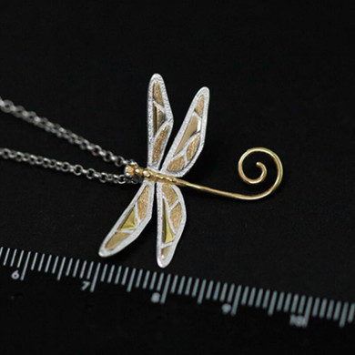 Handmade Dragonfly Pendant