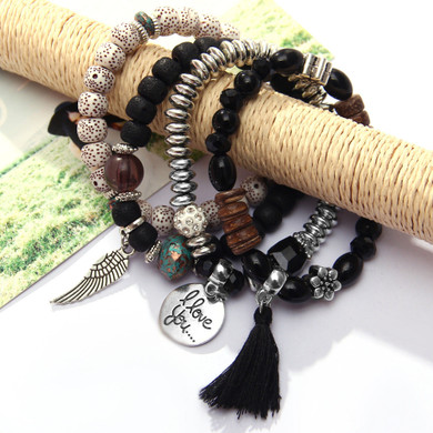 Beads and Charms Bracelets