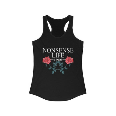 Nonsense Life 1986 Racerback Tank Top