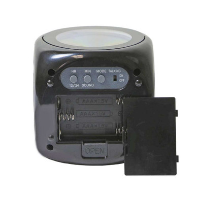 Digital Projection Alarm Clock With LCD Display Voice Talking LED Projector