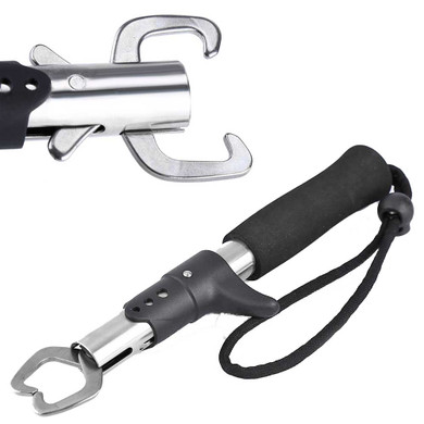 Fishing Stainless Gripper Steel Gear Fish Lip Grabber Grip Trigger Fish Tackle