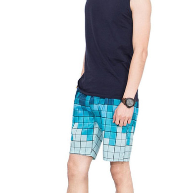 Blue Shades Board Short