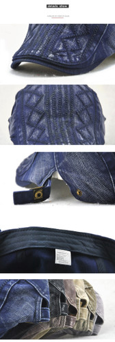 Cotton Berets Jeans Cap