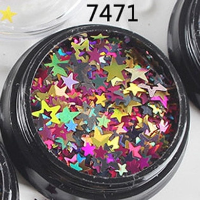 Star Hollow Sequin Glitter Mix for Resin Art