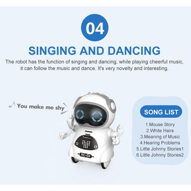 Voice Recognition Mini Pocket Robot