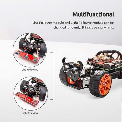 SunFounder Raspberry Pi Smart Robot Car Kit