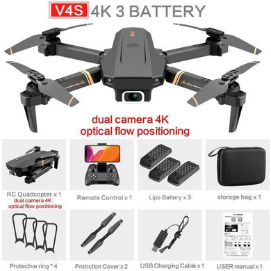 4k HD Wide Angle Camera Drone Dual Camera Quadcopter