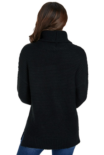 Stylish Khaki Cozy Long Sleeves Her Fashion Turtleneck Sweater