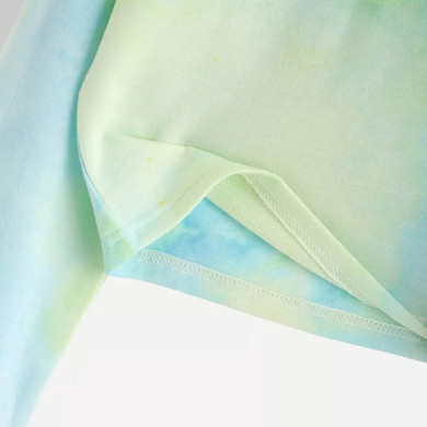 Pastel Tie Dye Cropped hoodie