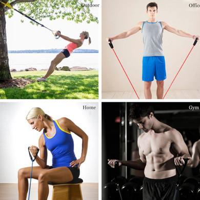 Elastic Resistance Bands Training Rubber Tensile Expander