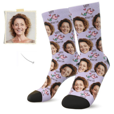 Custom Happy Mother's Day Socks - Best Mother's Day Gifts For Mom