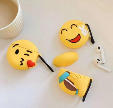 Kissy Face Emoji Premium AirPods Case Shock Proof Cover