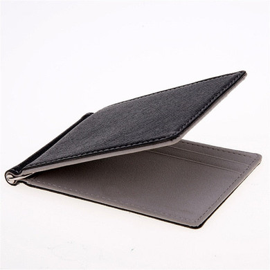BLEVOLO Brand Clips Sollid Thin Wallet For Men Purses 4 Colors