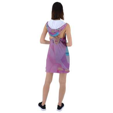 Palm Beach Ladies Racer Back Hoodie Dress