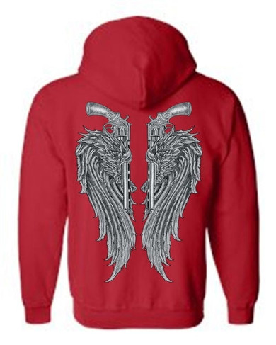 Women's/Unisex Pullover Hoodie Beautiful Pistols