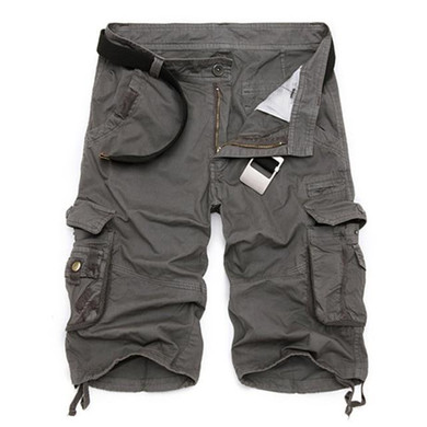 Men's Summer Camouflage Pure Cotton Comfortable Military Tactical Cargo Shorts