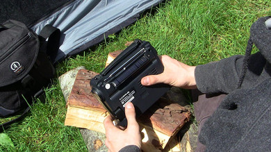 C Crane Solar Emergency AM/FM Weather Radio with built-in LED Flashlight