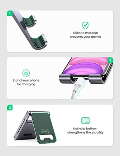 UGREEN Phone Stand Aluminum Cell Phone Desk Holder