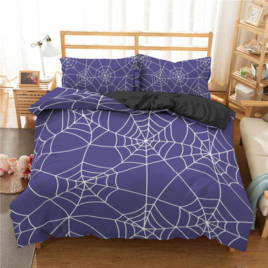 ZEIMON Spider Web Printed 3d Bedding Set Cartoon