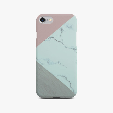 Abstract Pink Marble Slim Case for iPhone 8 / 7