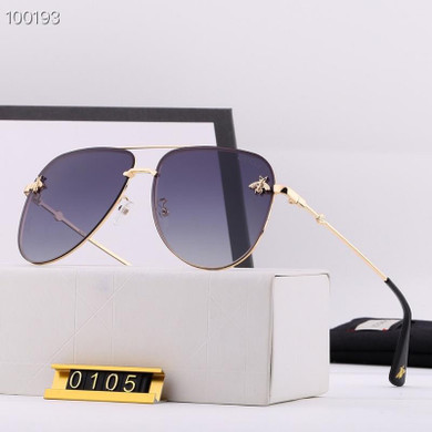 0105Round Frame Gradient Sunglasses