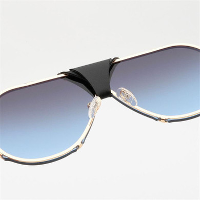 5 Colors Retro Matel Big Round Frame Sunglasses
