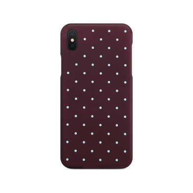 Red Dotty Slim Case for iPhone X
