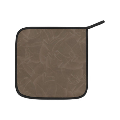 Quincy Tobacco Brown Oven Mitt & Pot Holder Quincy Tobacco Brown Oven Mitt & Pot Holder
