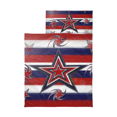 Tricolor Star Stripes Kids' Sleeping Bag