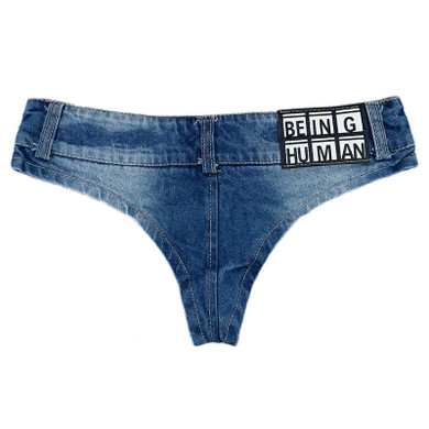 Vintage Mini Jeans Booty Shorts Cute Bikini Denim Bottom