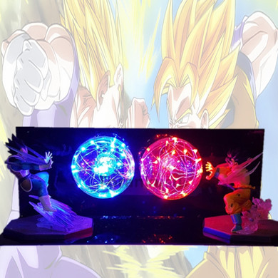 Dragon Ball Z Goku Vegeta Ultimate Battle LED Lamp