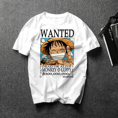One Piece Dead or Alive Monkey D. Luffy Wanted T-Shirt