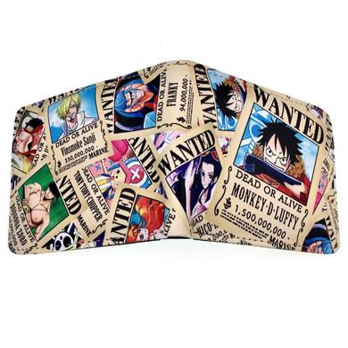 One Piece Straw Hat Pirates Wallet