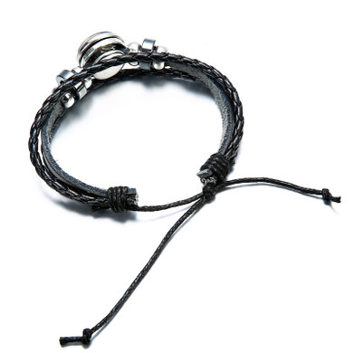 One Piece Jolly Roger Flag String Bracelet