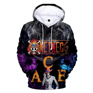 One Piece Portgas D. Ace Son of Whitebeard Hoodie