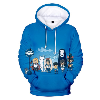 Studio Ghibli & Spirited Away Characters Hoodie