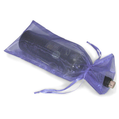 10pcs Sheer Organza Wine Bottle Cover Wrap Gift Bags