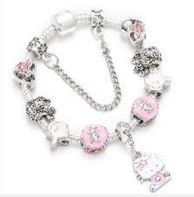 Hello Kitty European style bracelet