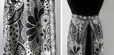 Vintage 70's Cut Away Skirted Top Hostess Dress M Vintage 70's Cut Away Skirted Top Hostess Dress M