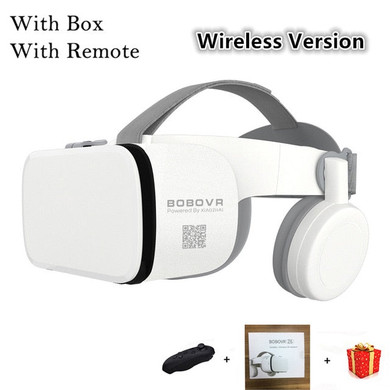 Bobo VR Bobovr Z6 Bluetooth 3 D Casque Viar 3D Glasses Virtual Reality Headset Helmet Goggles Lenses Video for Phone Smartphone