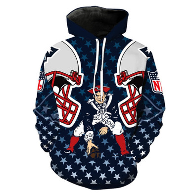 New England Patriots Hoodies 3D