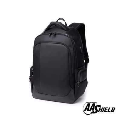 AA Shield - Bullet Proof School Bag  Backpack - BLACK - NIJ IIIA 3A Plate Panel Insert