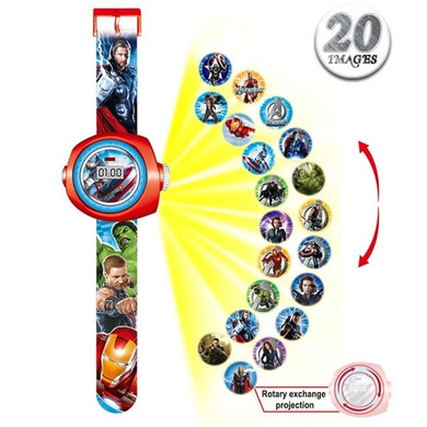 montre enfant Cartoon 3D Projection Spiderman Kids Watch for Baby Girl Boy Children Sport Digital Wrist Watches relojes 2019