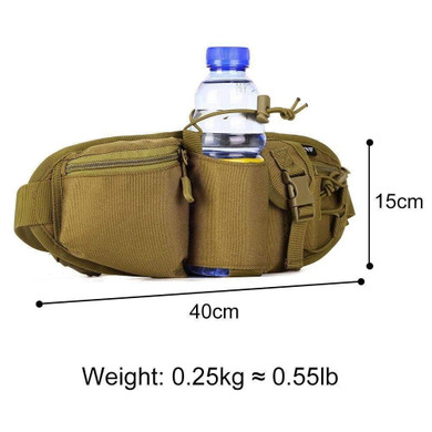 Protector Plus Tactical Waist Case Pack Bag Water Bottle Pouch Camping Hiking Hunting Protector Plus Tactical Waist Case Pack Bag Water Bottle Pouch Camping Hiking Hunting