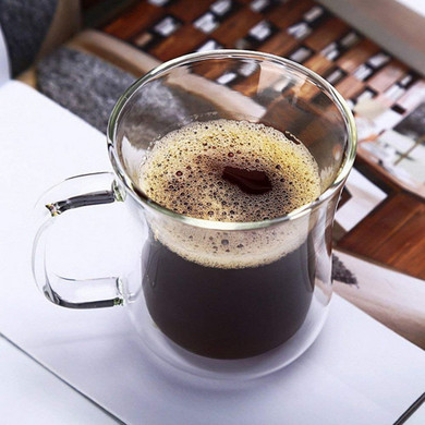 Double Layers Glass Mug Double Layers Glass Mug