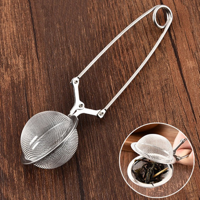 Mesh Tea Strainer Stainless Steel Tea Infuser Reusable Metal Tea Bag Filter Loose Leaf Green Tea Strainer for Mug Teapot Teaware
