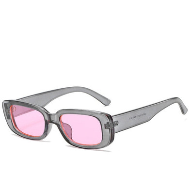 2020 Square Lady Sunglasses Luxury Brand Travel Small Rectangle Sun Glasses