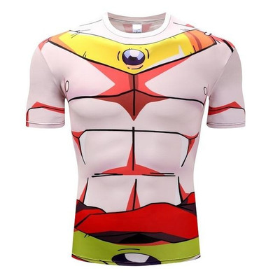Dragon Ball Z Legendary Saiyan Broly Compression Workout T-Shirt