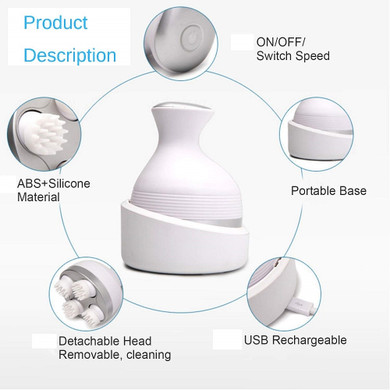 Silicone Multifunctional  Pet Massager