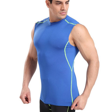 Men Sleeveless Quick Drying Breathable Fitness Apparel